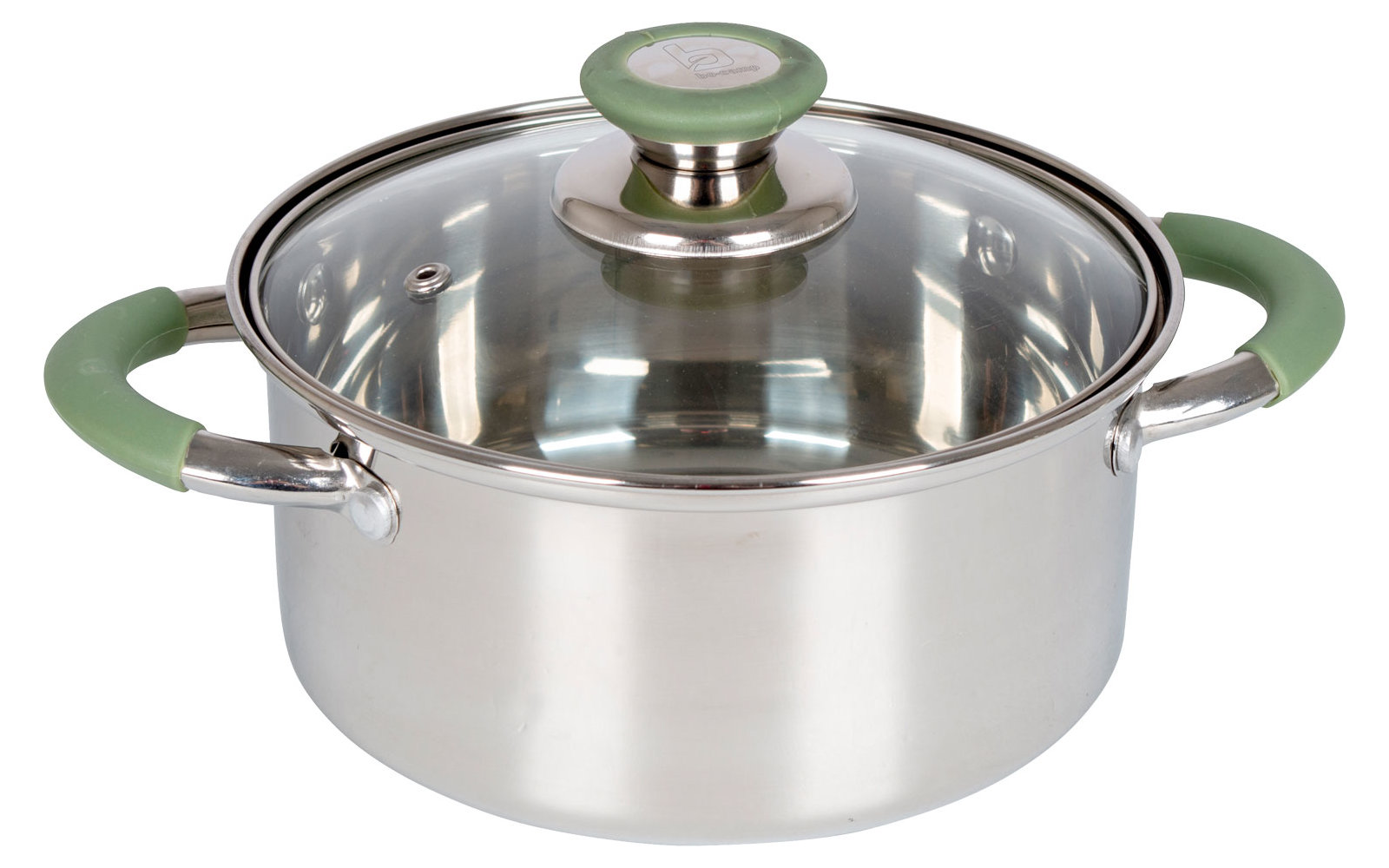 Bo-Camp Elan Edelstahl Kochtopf 14 x 7 cm 1,1 Liter