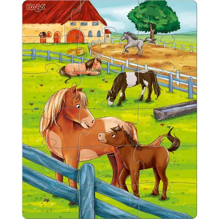 HABA 305237 Puzzle Bauernhoftiere