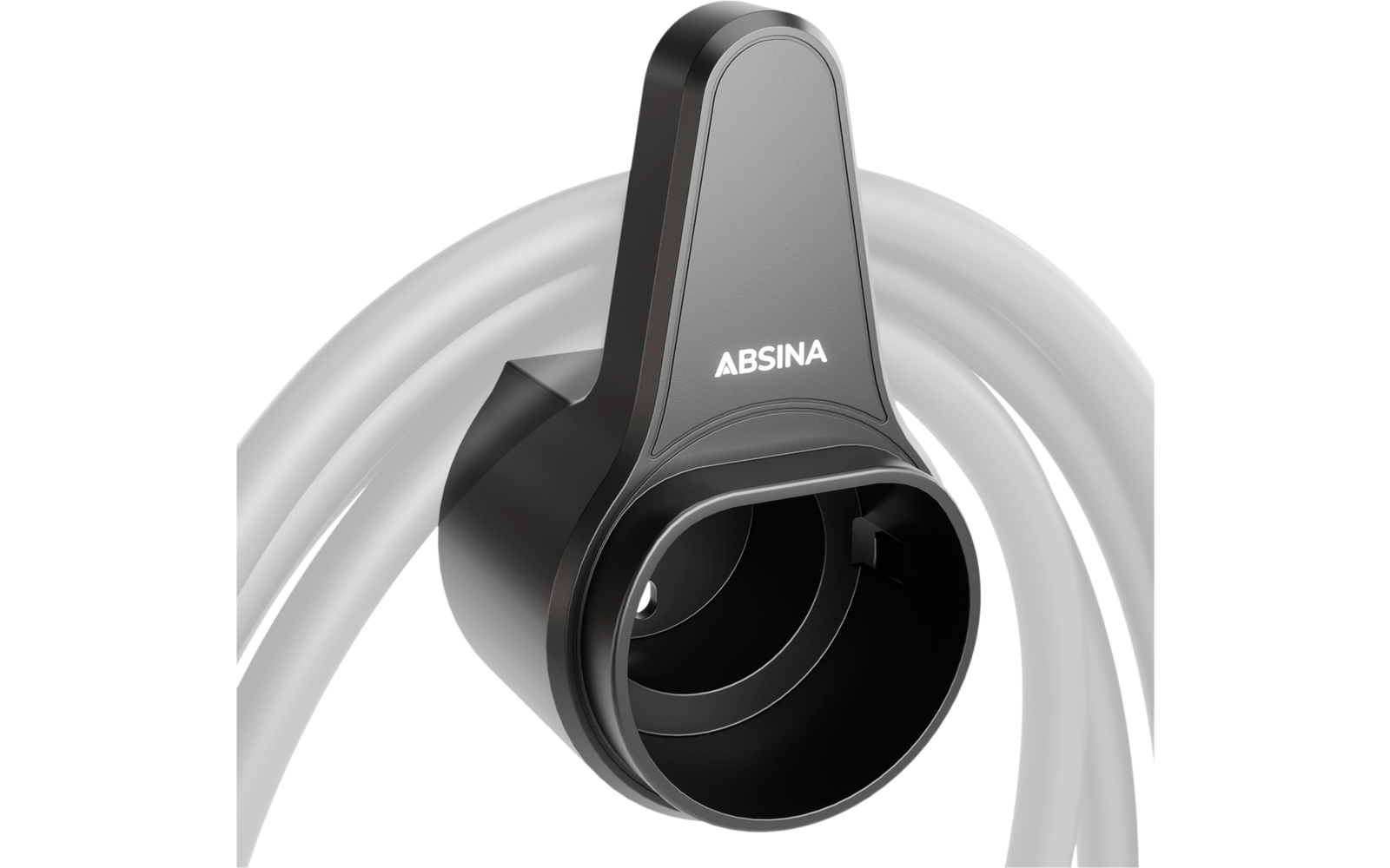 Absina Wandhalterung für Elektroauto Ladekabel Typ 2 bis 10 Meter