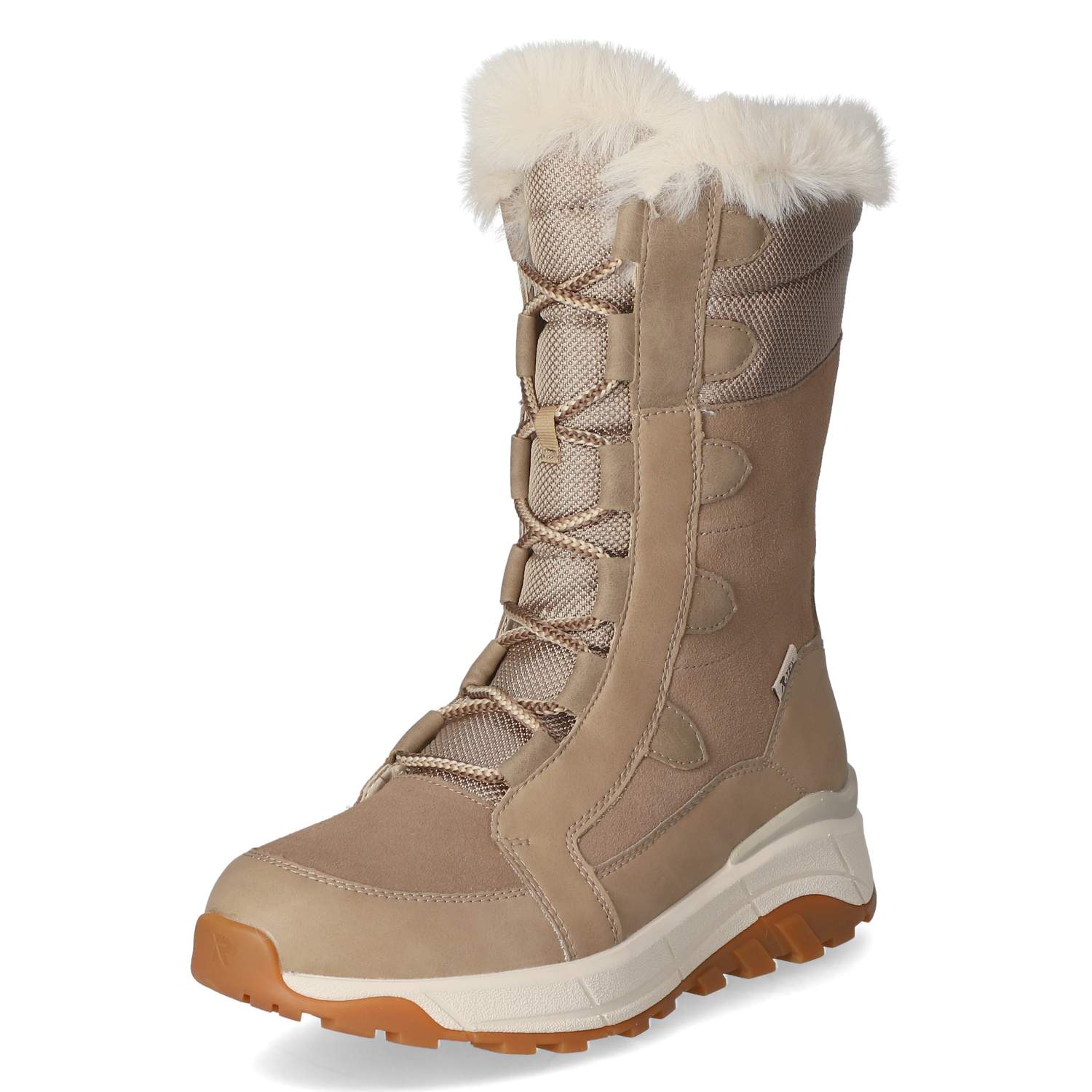 Rieker Evolution Schnürstiefel - beige