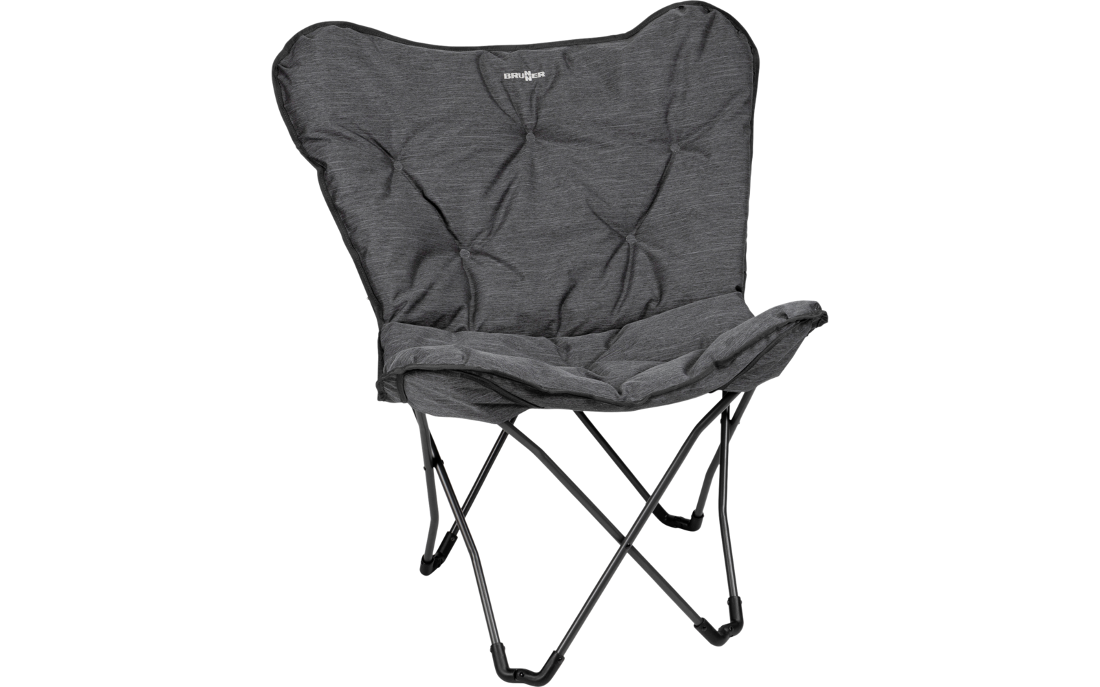 Brunner Action Vivavita Lounger Faltstuhl / Campingstuhl grau
