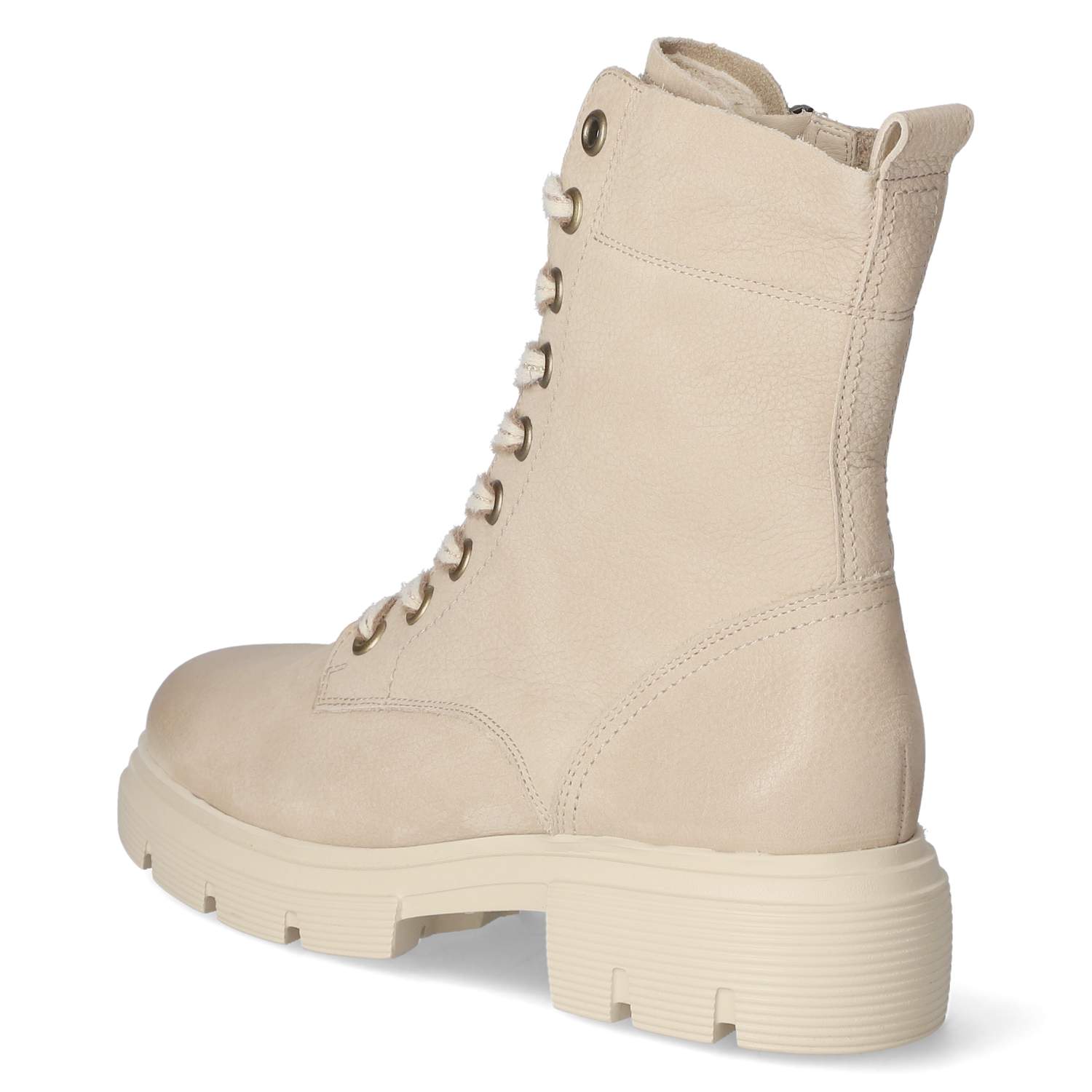 Paul Green Schnürstiefeletten - beige