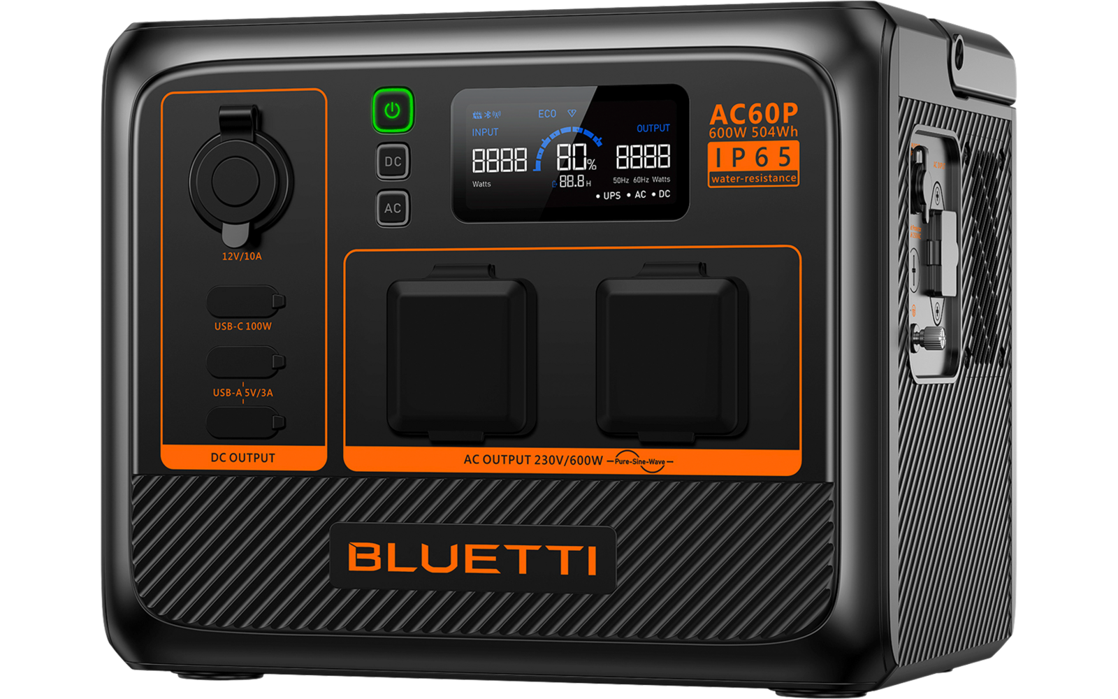 BLUETTI Portable Power Station  AC60P-Black-EU
