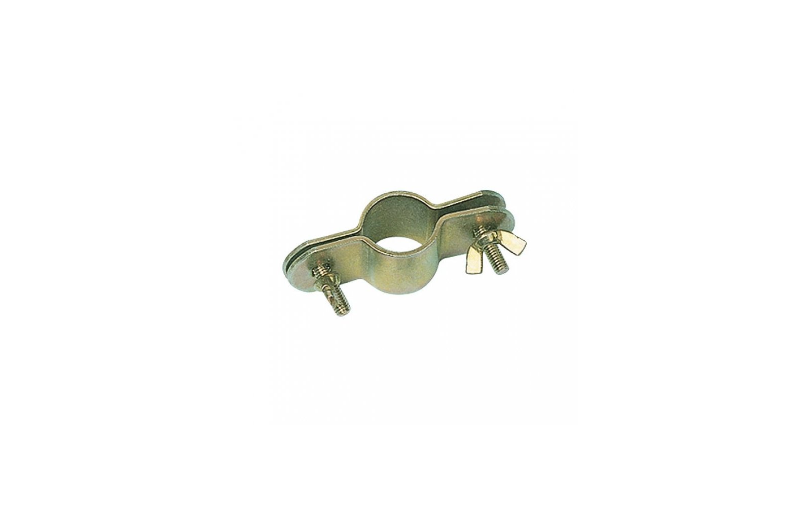 Berger Doppelrohrschelle gold 2er Pack 22 - 25mm