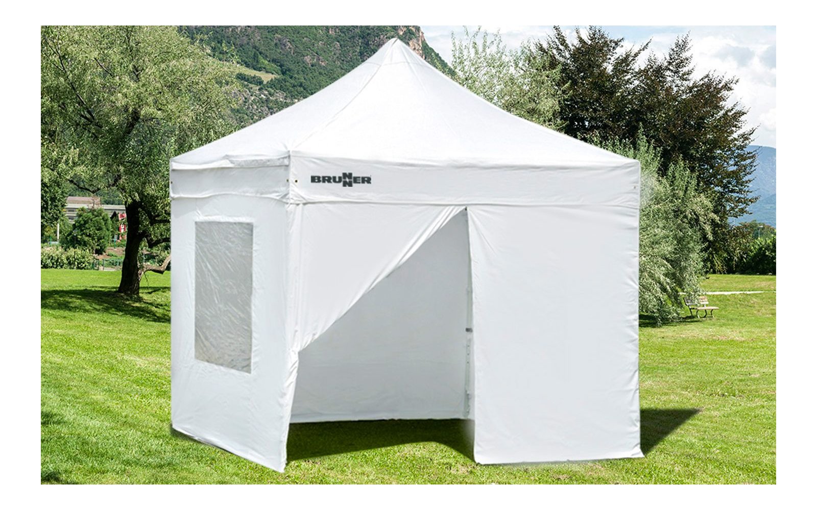 Brunner Zebo Enjoy 2.0/ Pro Seitenwand-Set 3 x 3 m
