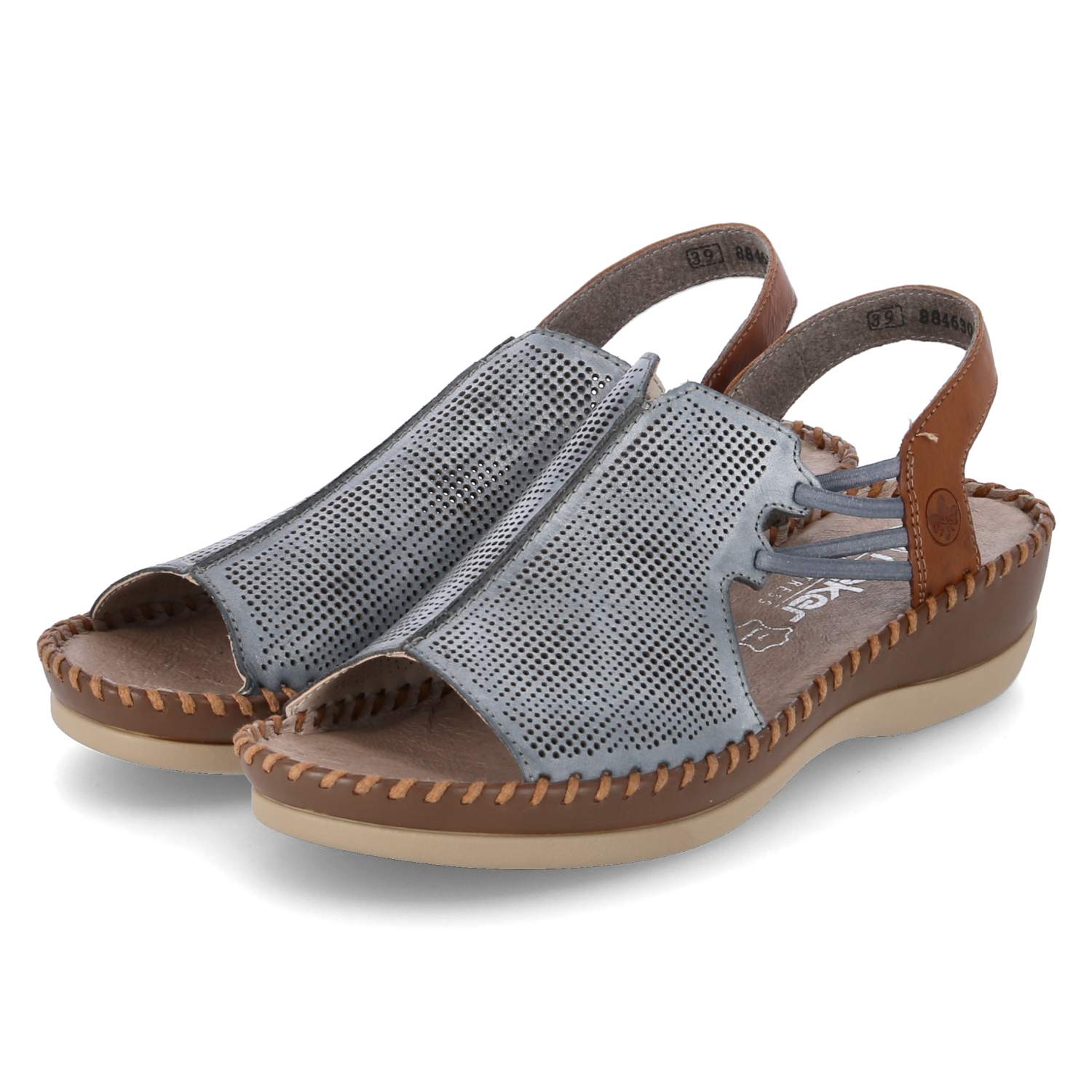 Rieker Sandalen - blau