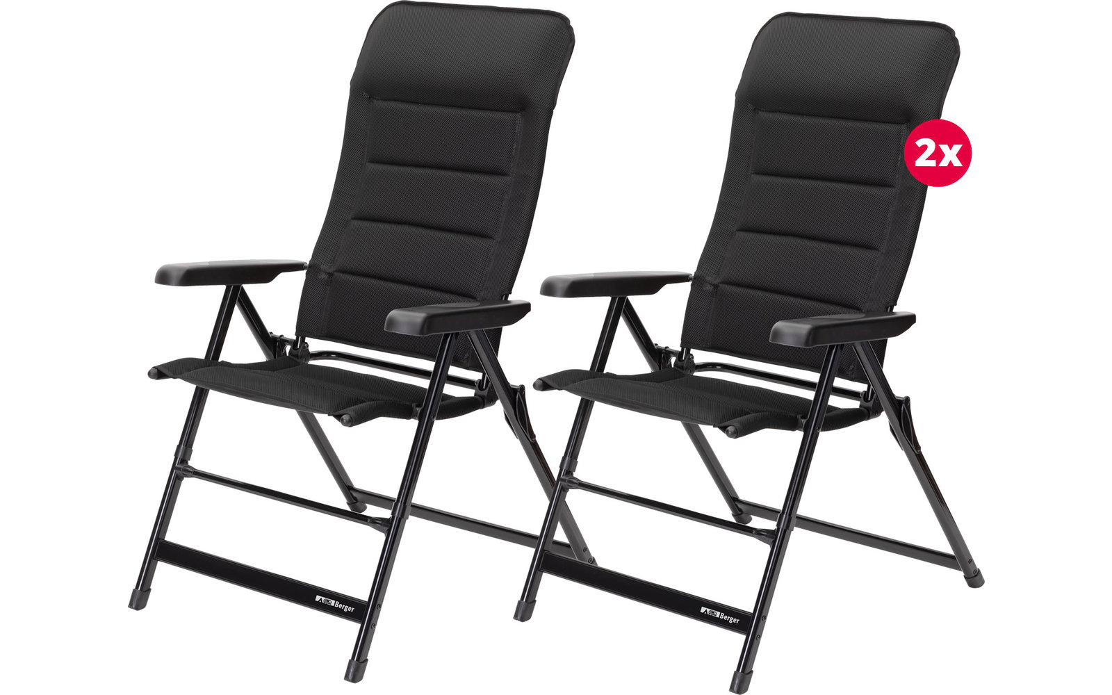 Berger Tesino XL Klappstuhl Set 2 Stück