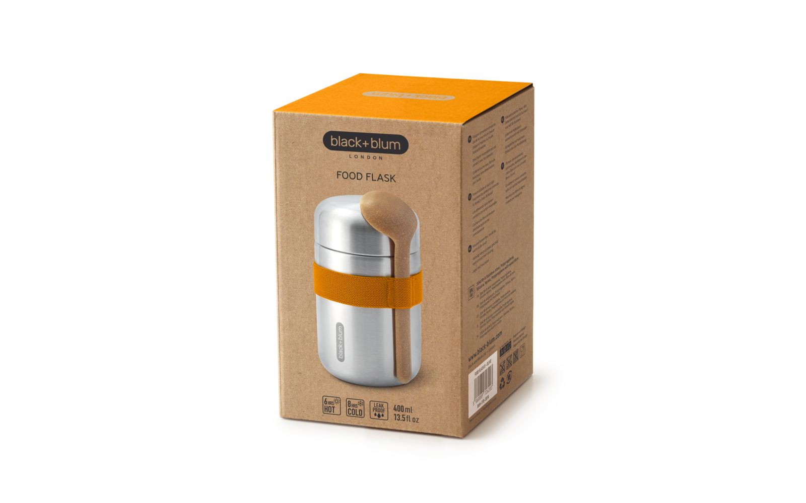 Black and Blum Food Flask Thermobecher 400 ml olive