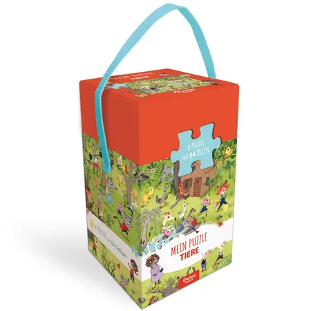 Auzou Mein Puzzle - Tiere, 54 Teile
