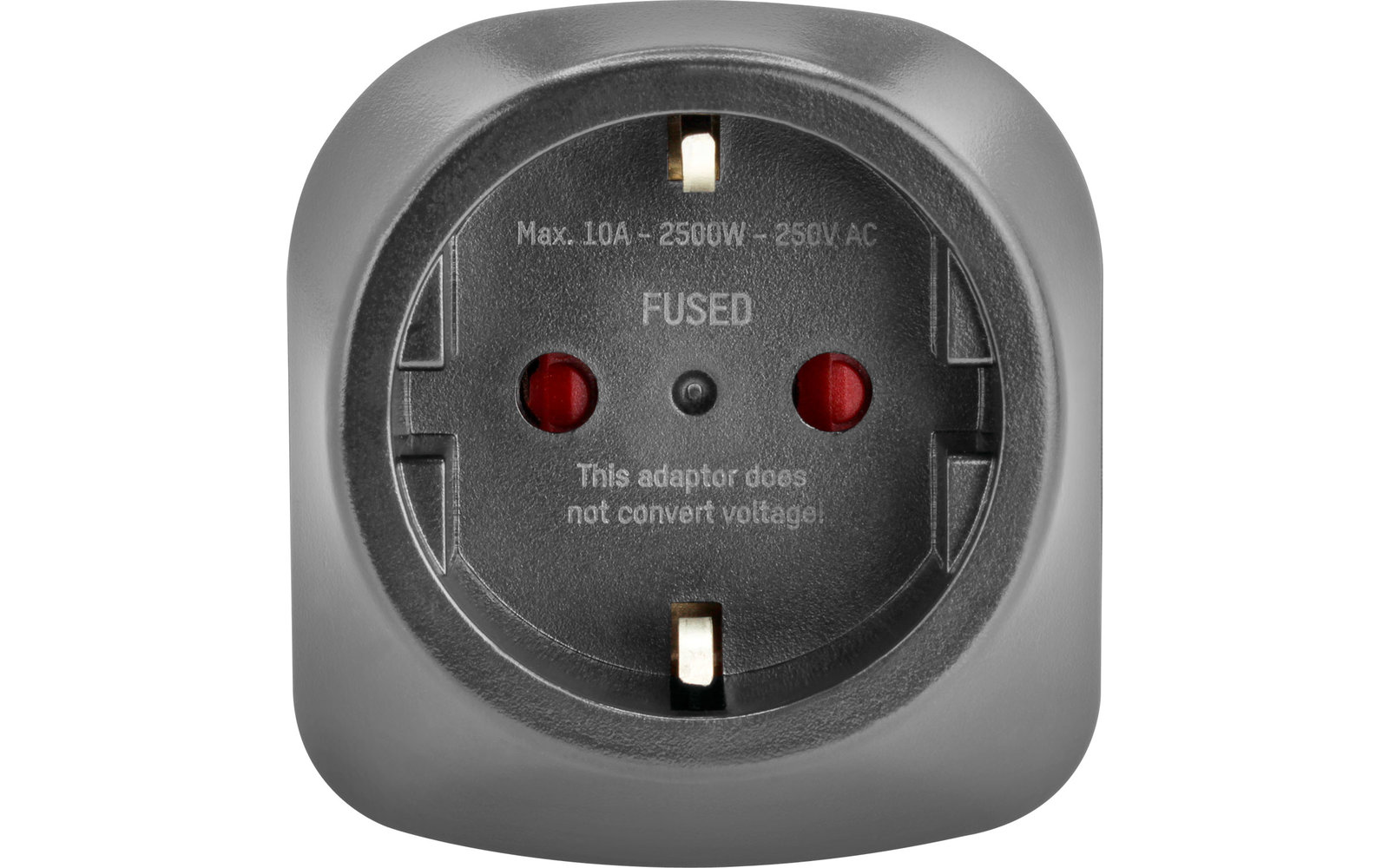 Ansmann Reisestecker / Adapter EU to UK mit Schutzleiter