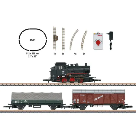 Märklin 81701 - Z Startpackung Güterzug, 230 Volt.