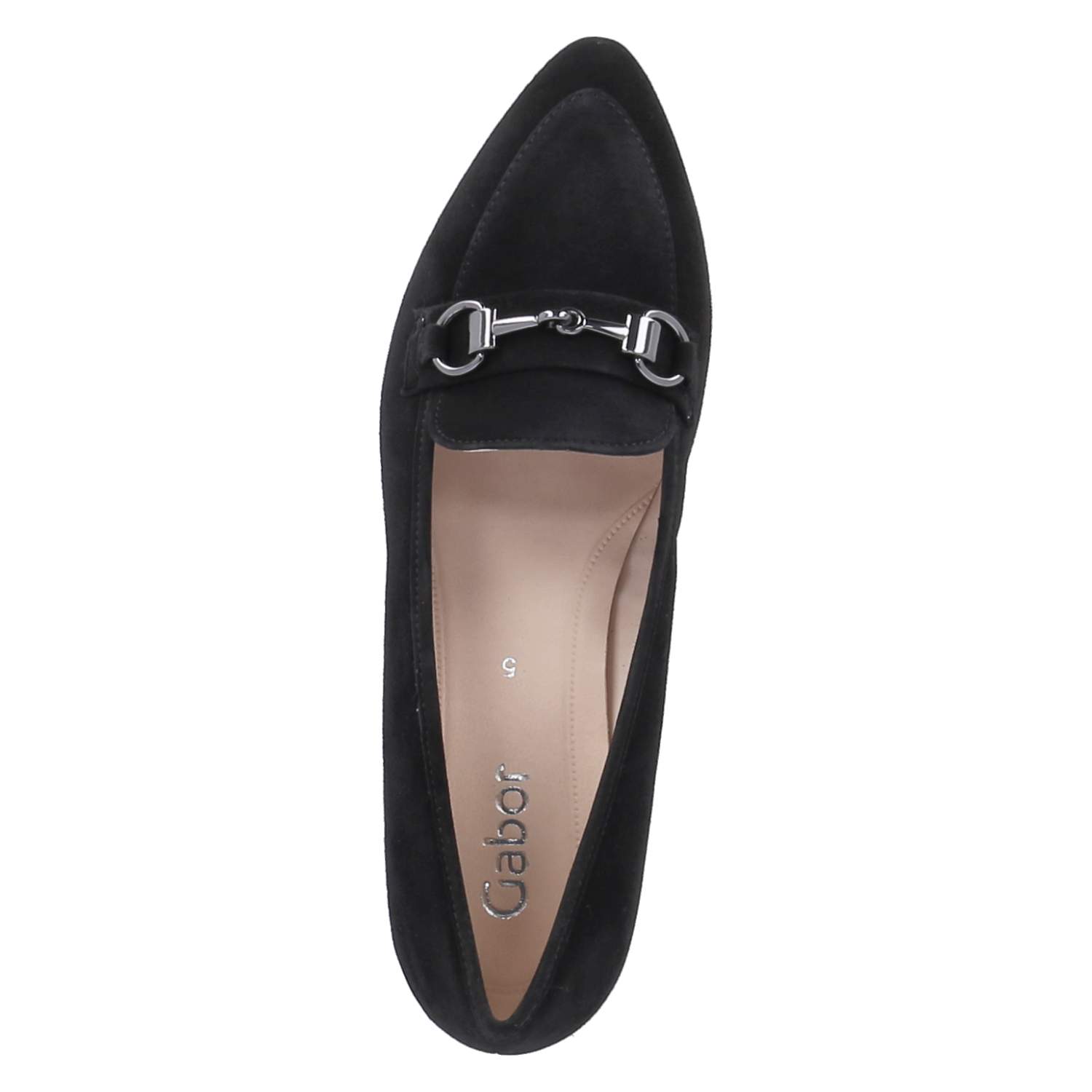 Gabor Slipper - schwarz (silver)