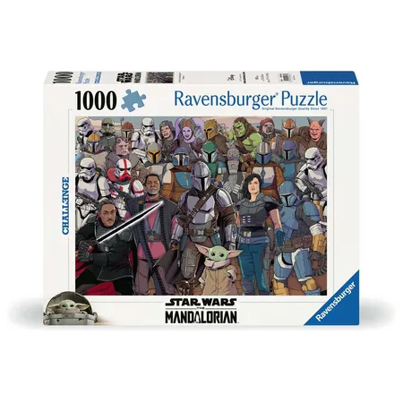 Ravensburger Puzzle - Challenge: Star Wars Mandalorian, 1000 Teile