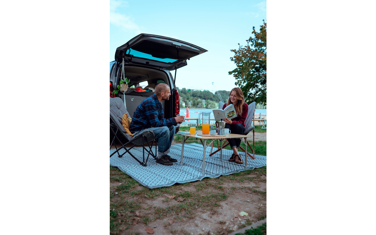 Berger Square Outdoormatte / Vorzeltteppich 250 x 250 cm