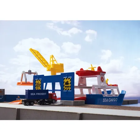 Märklin my world 72223 - Frachtschiff und Hafenkran