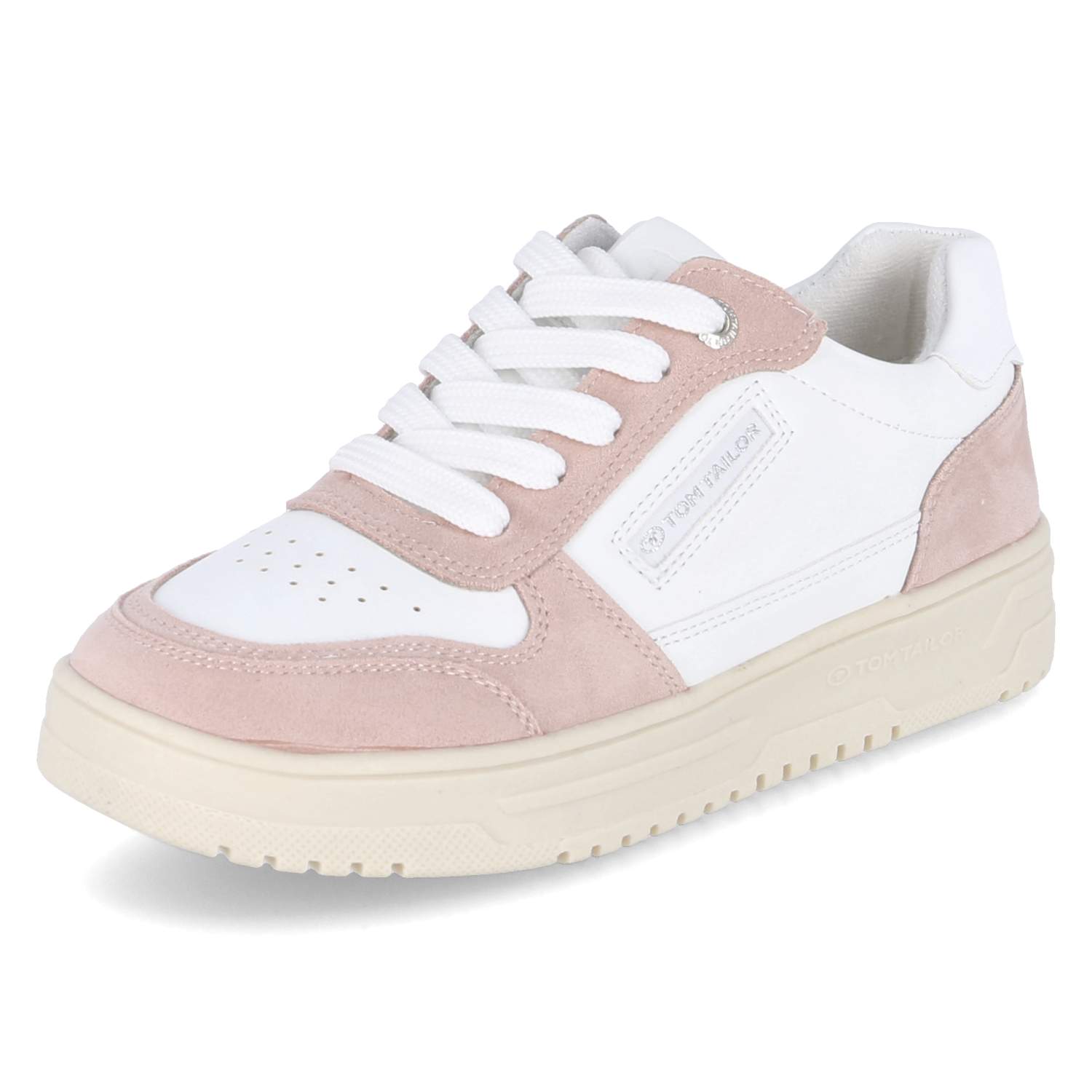 Tom Tailor Low Sneaker - white-nude