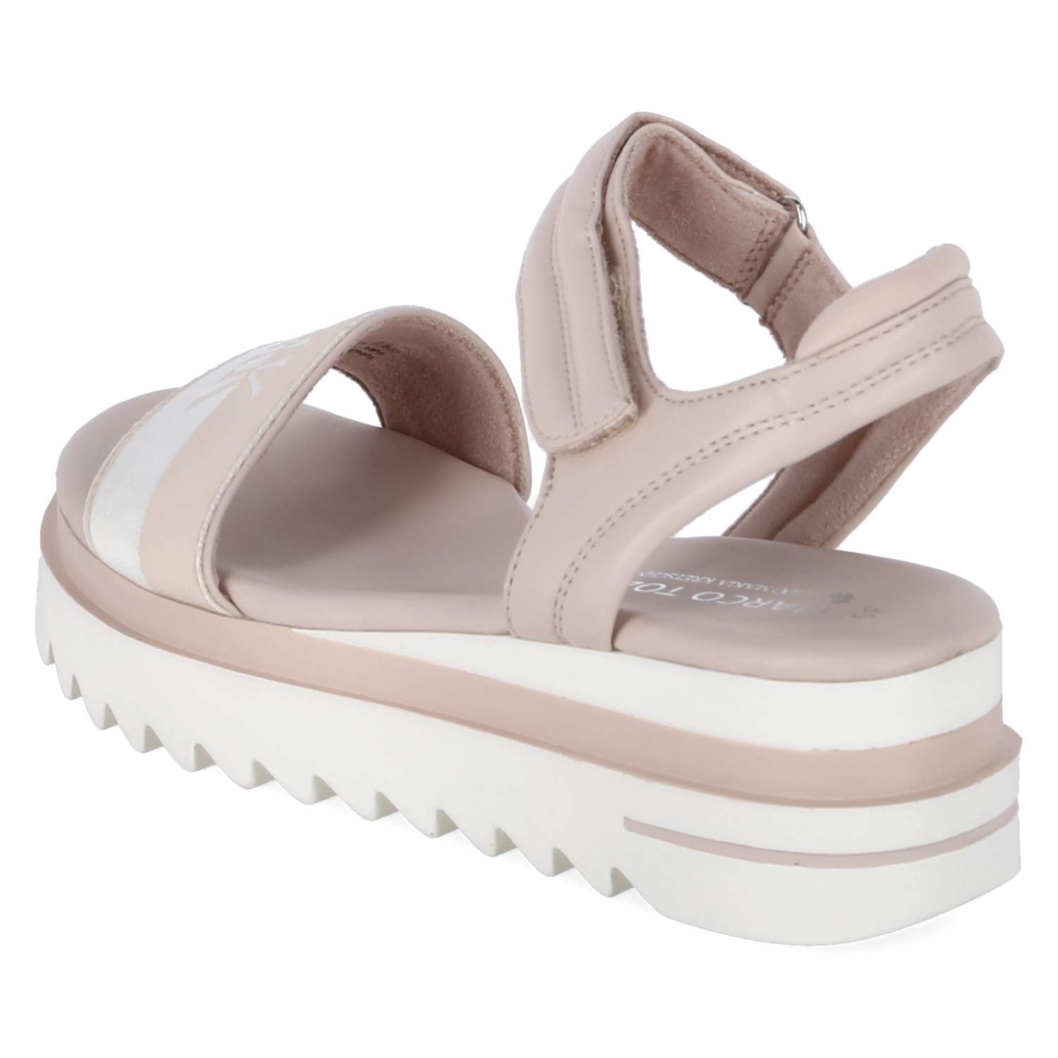 Marco Tozzi Plateausandalen  - powder comb