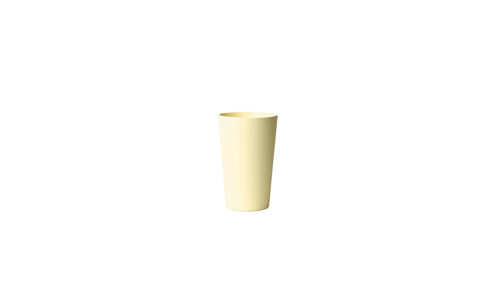 Bioloco plant cup Becher 400 ml pastel yellow