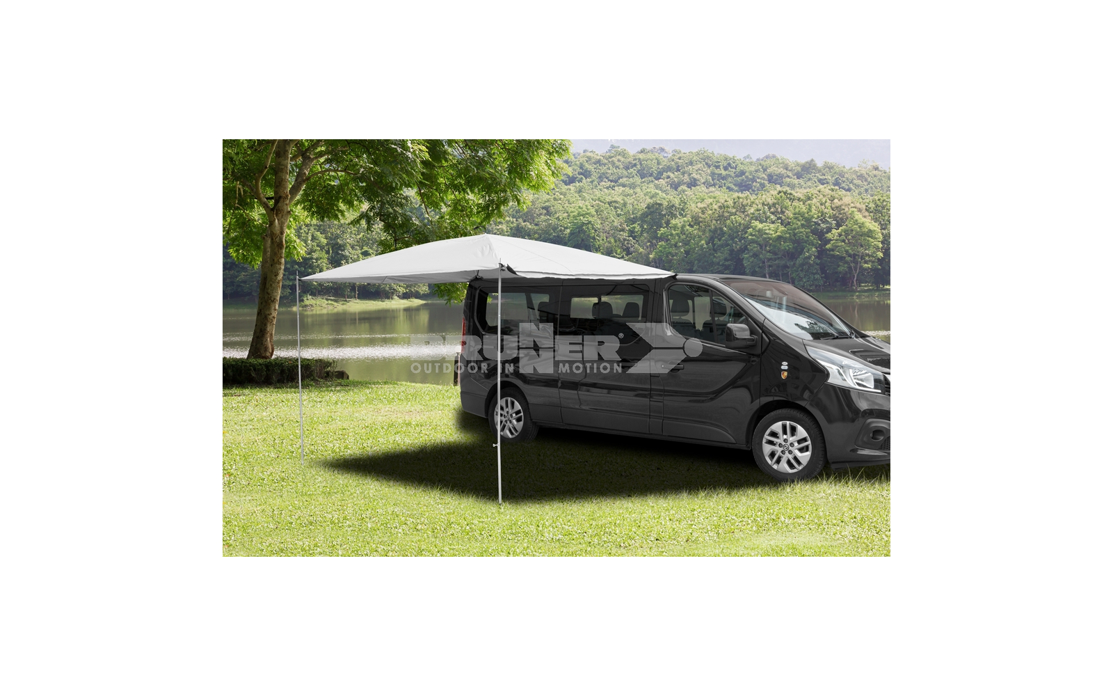 Brunner Vanshell Sonnendach für Bus & Wohnwagen 260 x 240 cm