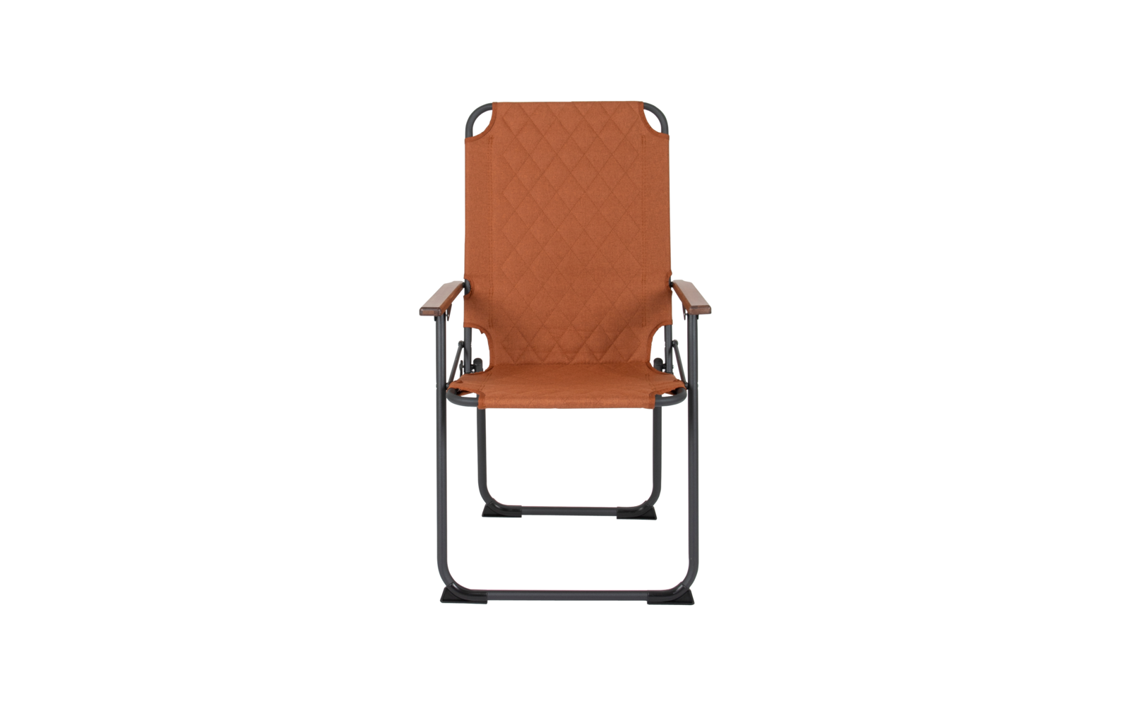 Bo-Camp Jefferson XL Industrial Klappstuhl mit Bambus-Armlehnen clay