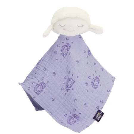 Sterntaler Kuscheltuch Schlummerschaf in Flieder