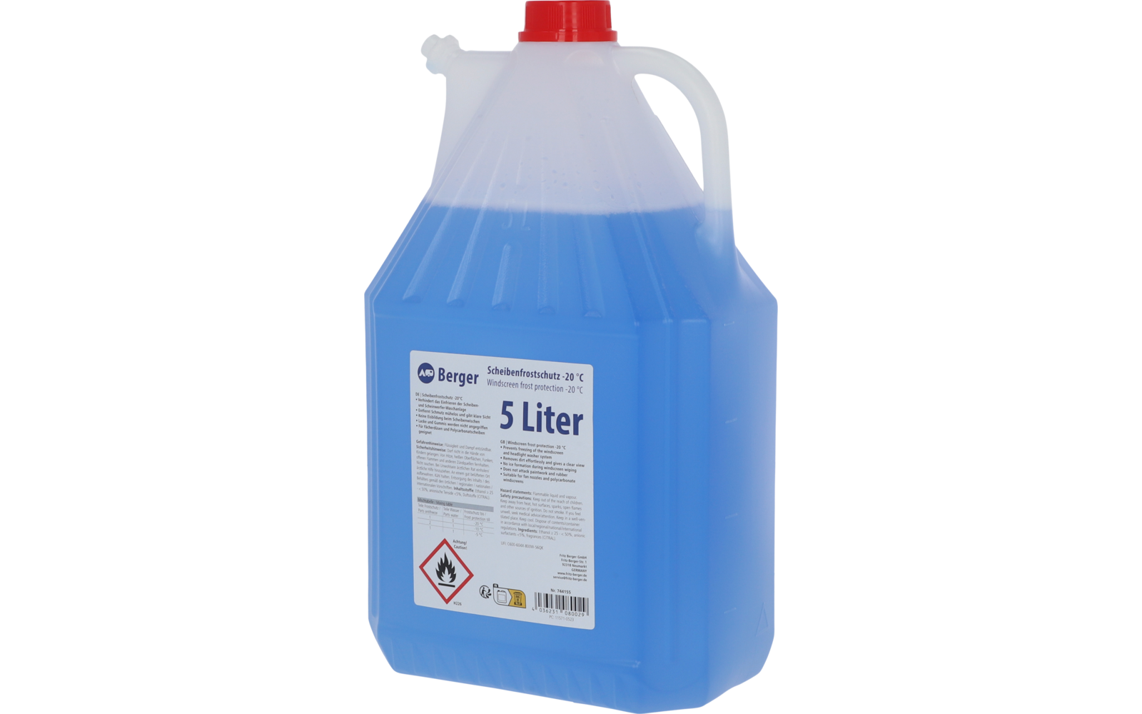 Berger Scheibenfrostschutz 5 Liter