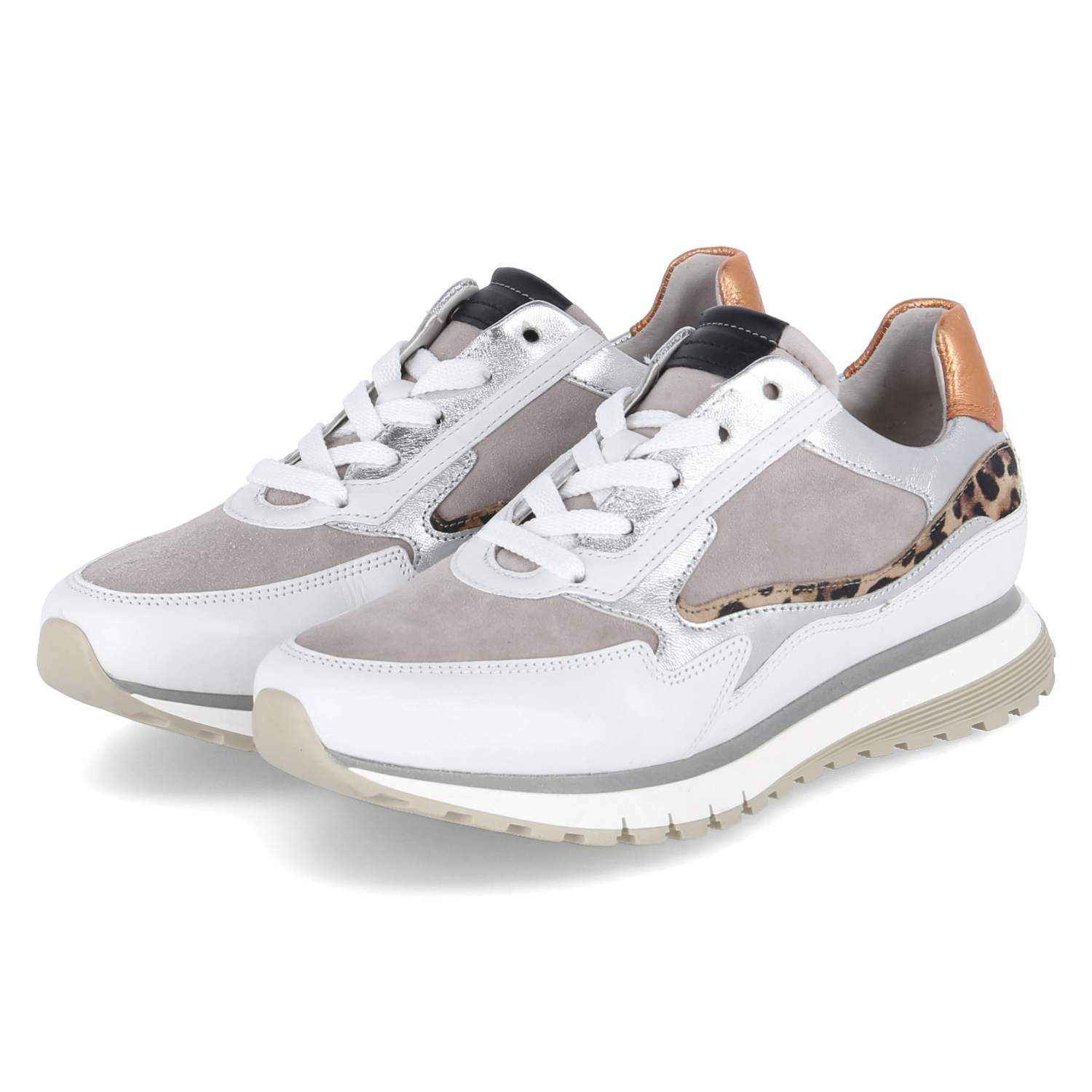 Gabor Low Sneaker - puder/weis/apricot