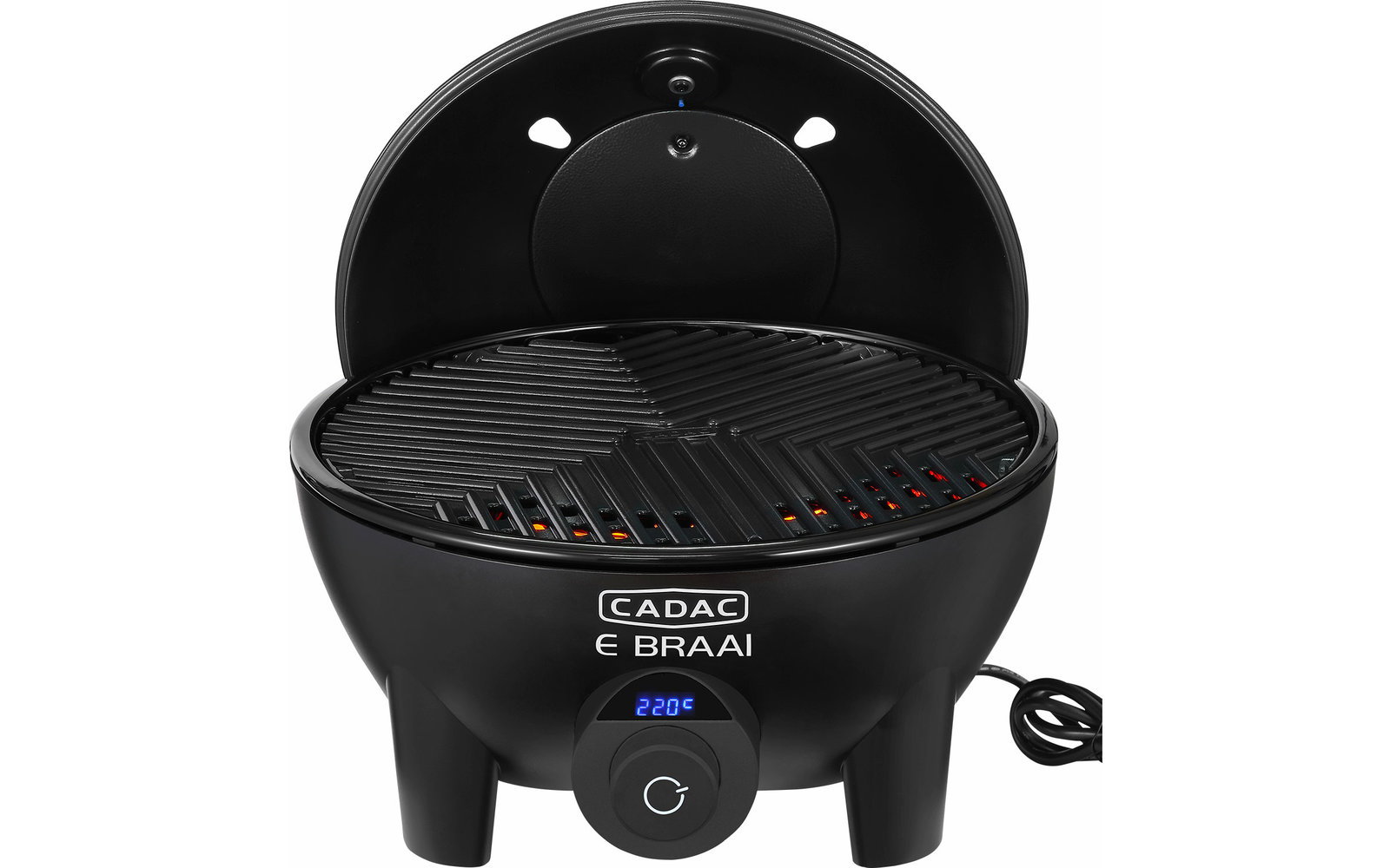 Cadac E-Braai Elektro-Tischgrill 2300 W Schwarz