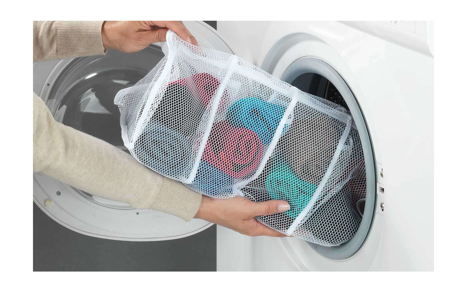 Berger Mesh Wäschebeutel 4 Fächer
