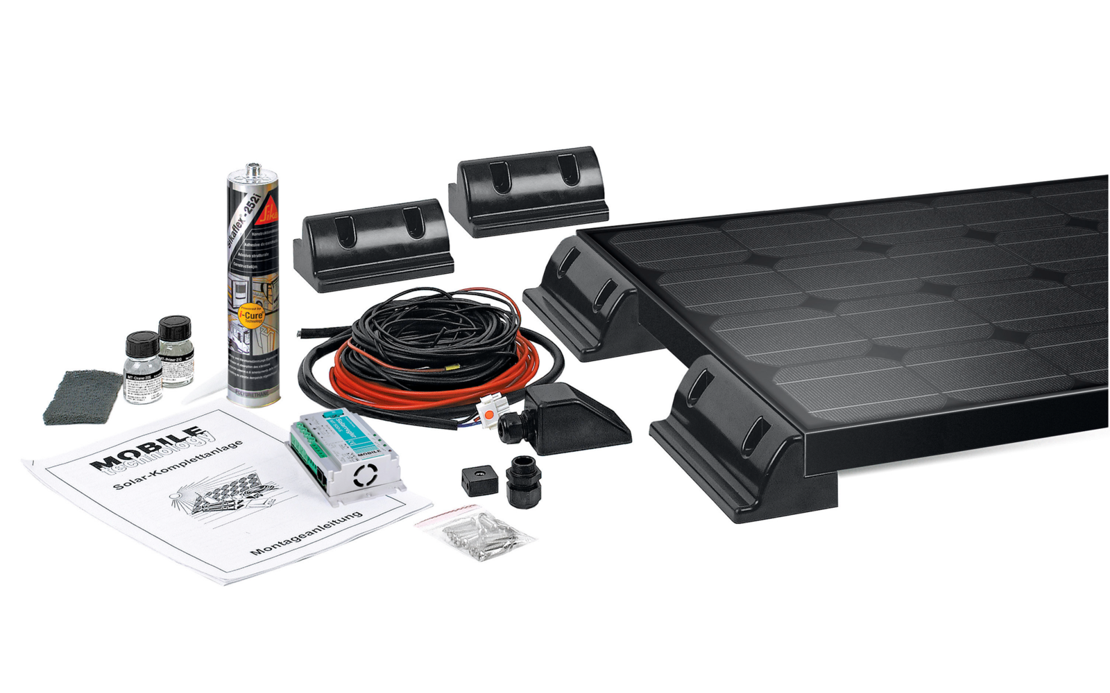 Büttner Elektronik Power Line MT 90 Solar-Komplettanlage 90 Wp