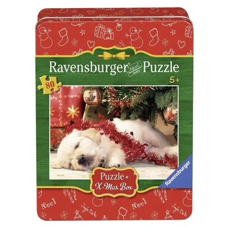 Ravensburger Puzzle Verschmuste Weihnachten, 80 Teile