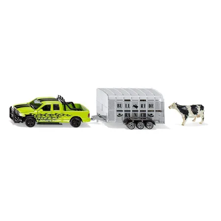SIKU 1998 RAM 1500 mit Viehanhänger