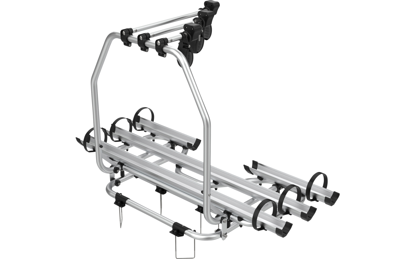 Berger Premium 2 XL Deichsel-Fahrradträger silber
