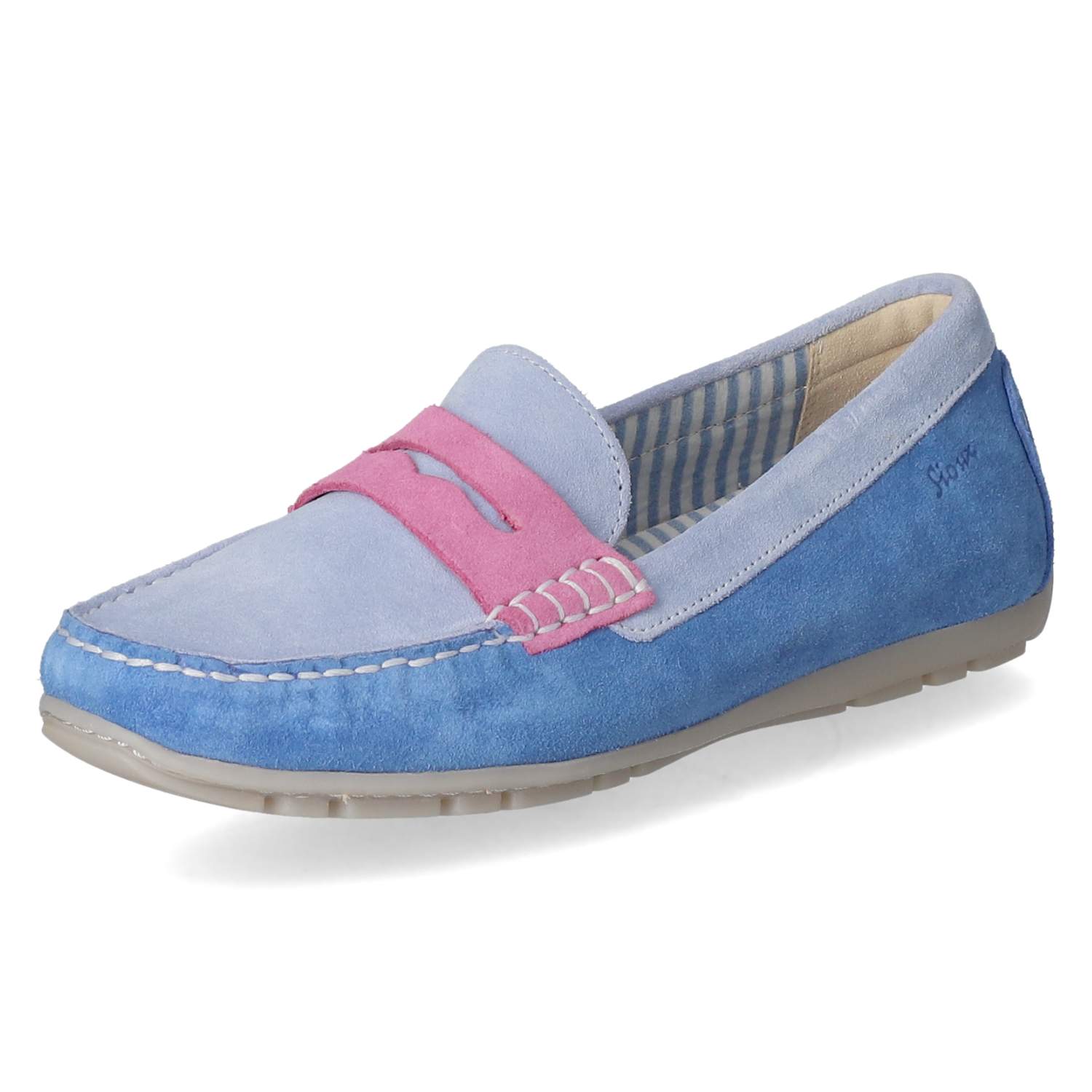 Sioux Mokassins CARMONA-700 - savoy/aqua/deeprose