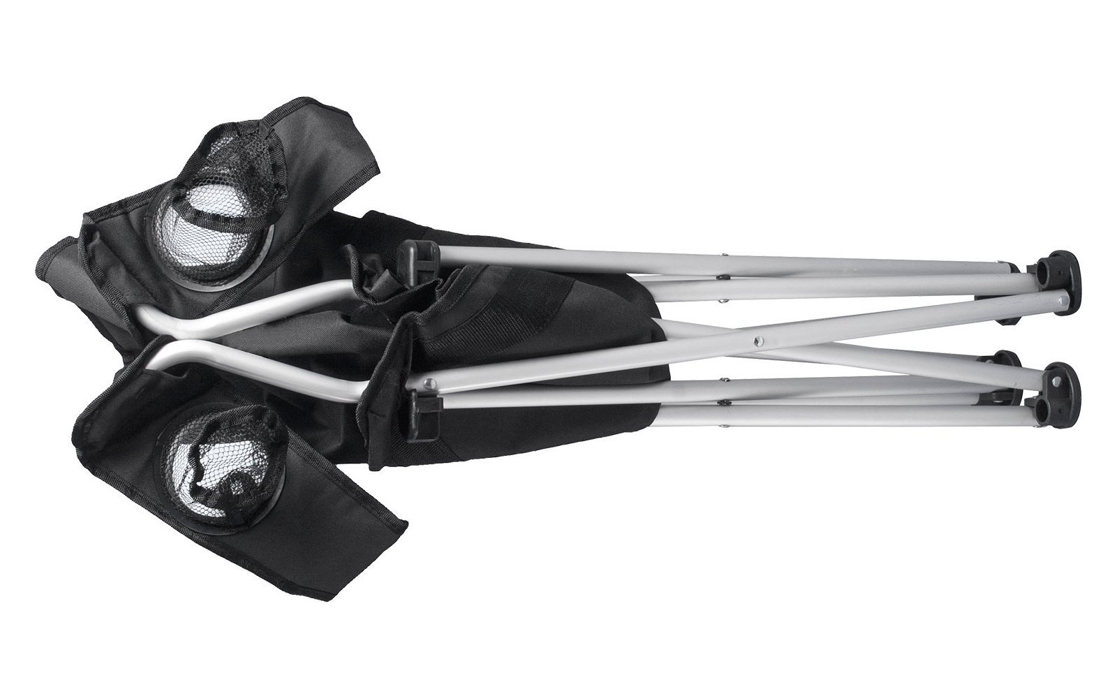 Basic Nature Travelchair Komfort Faltstuhl schwarz