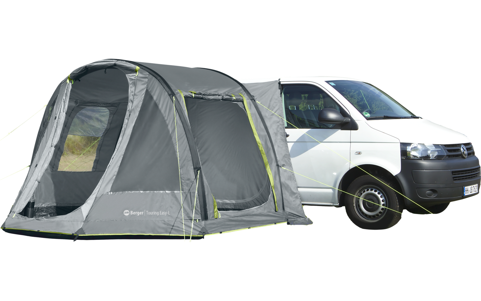 Berger Touring Easy Air Luftvorzelt für Campingbus mit aufblasbarem Gestänge