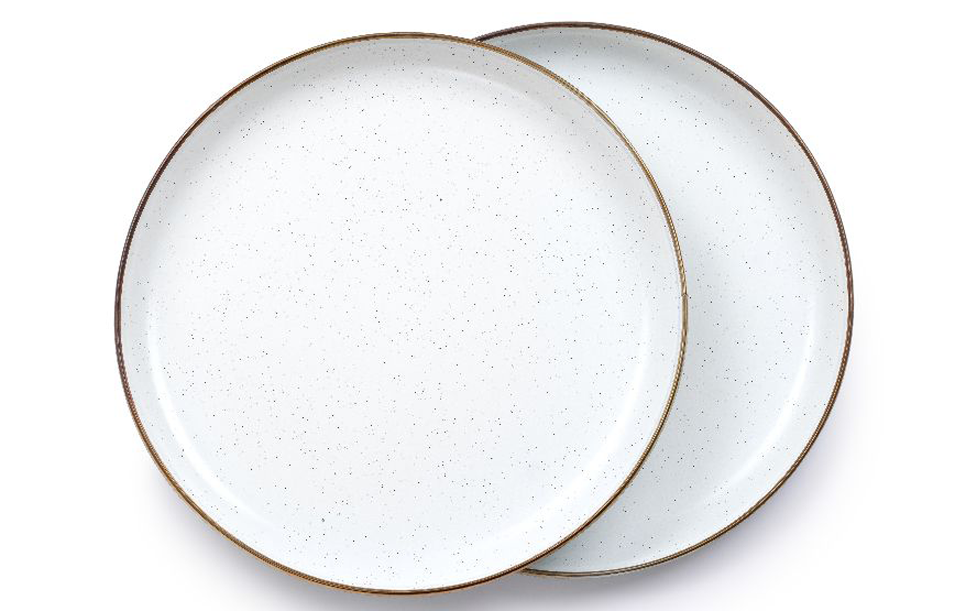 Barebones Teller  2er Set egg shell