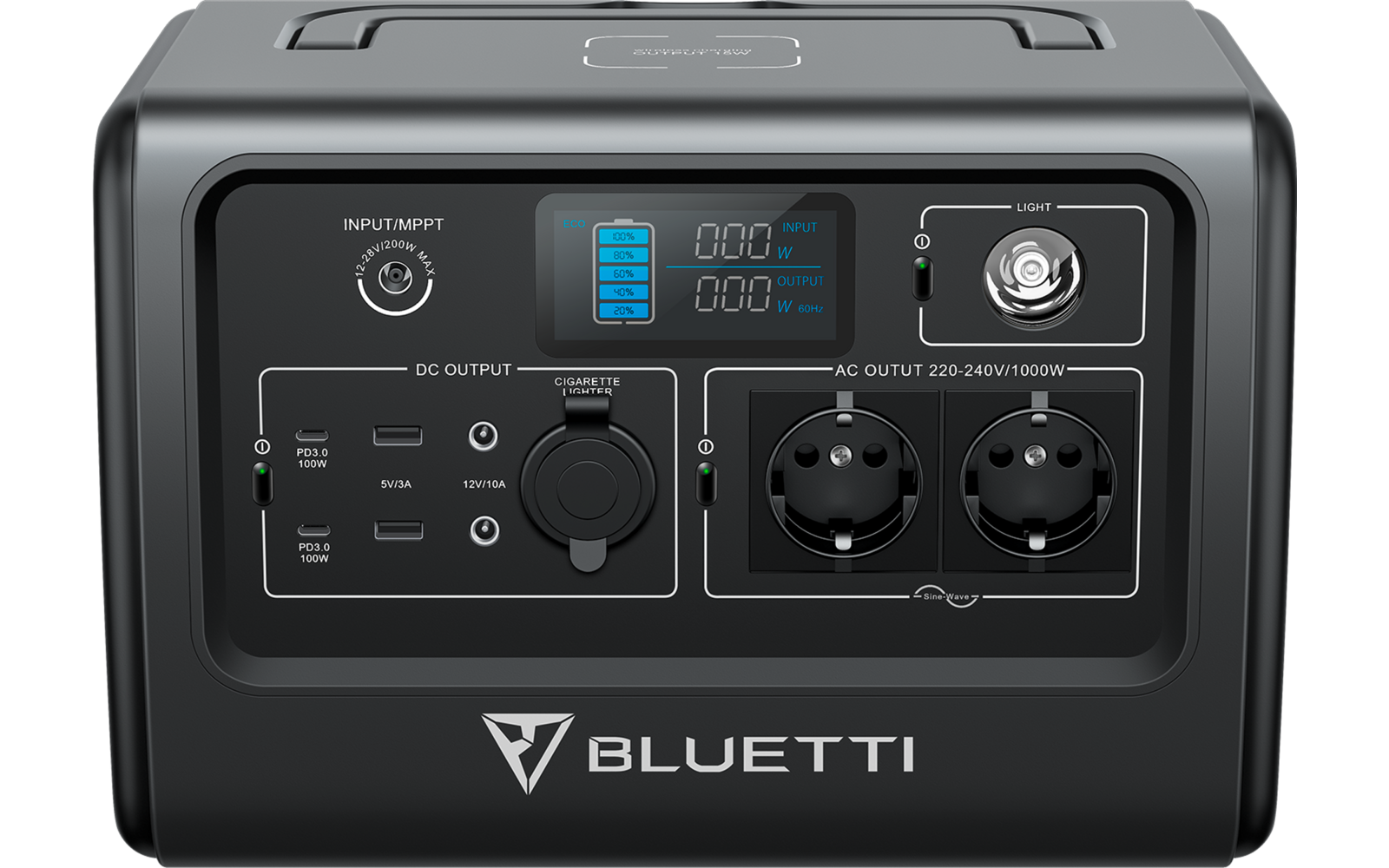 BLUETTI Portable Power Station EB70-Gray-EU