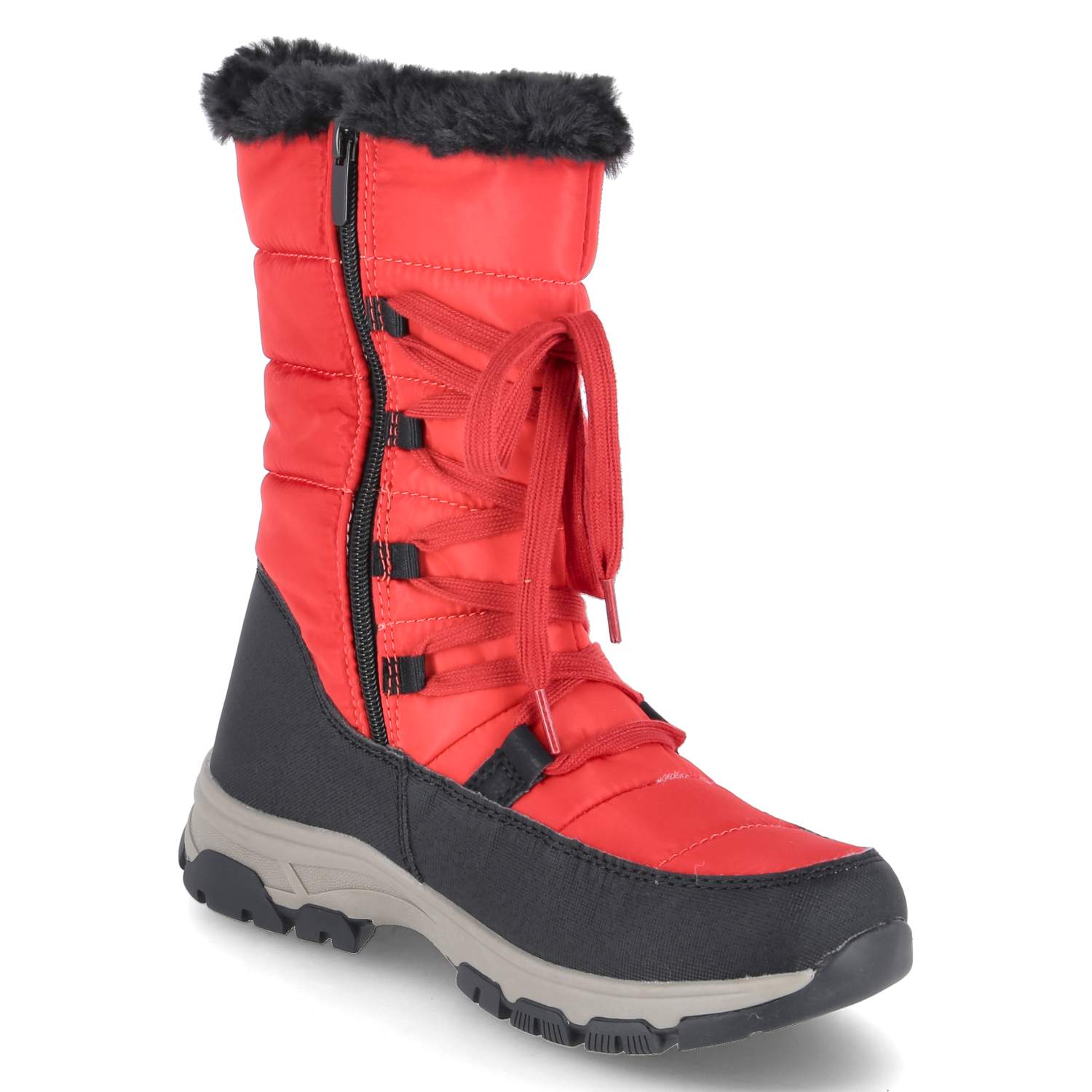 Josef Seibel Snowboots DAVOS 51 - schwarz-rot