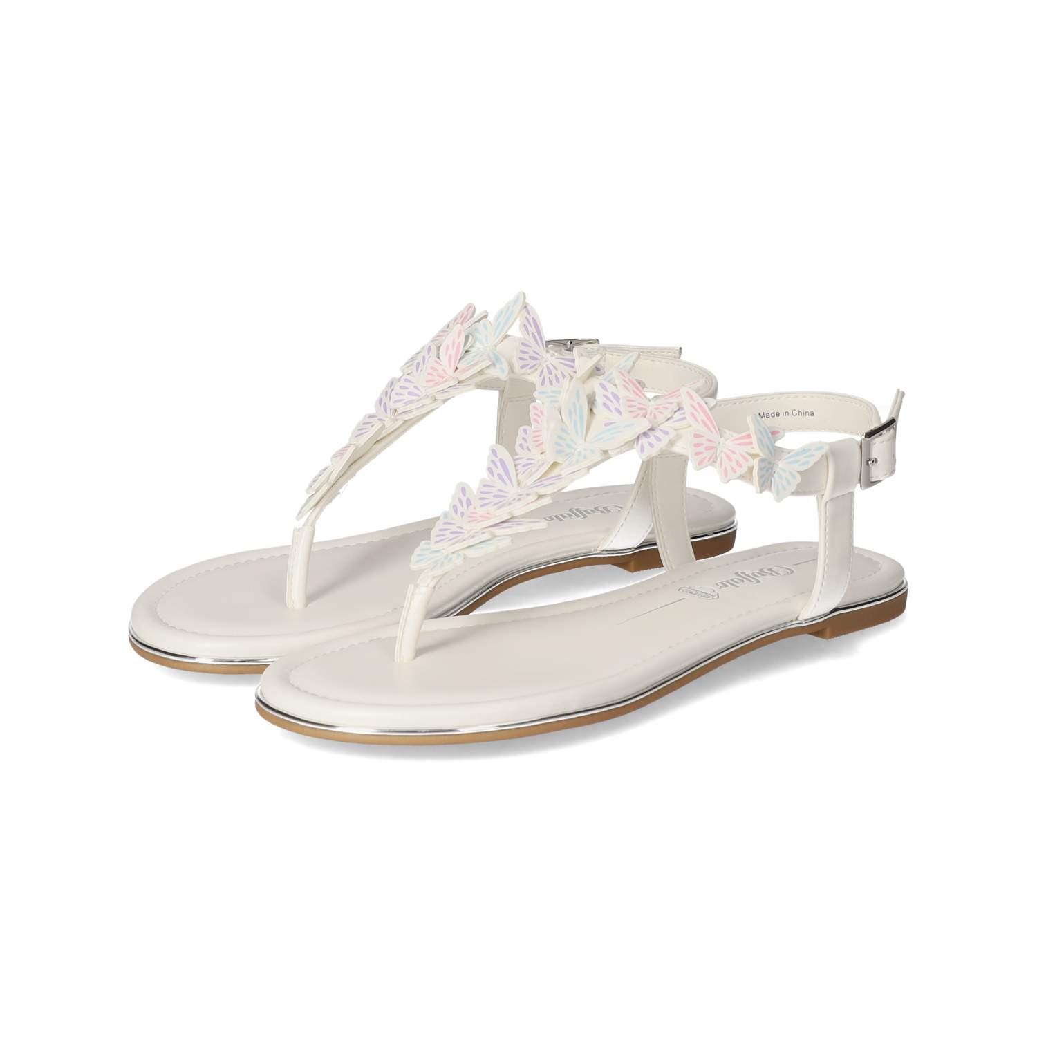 Buffalo Sandalen CAPRI BUTTERFLY 2 - white multi