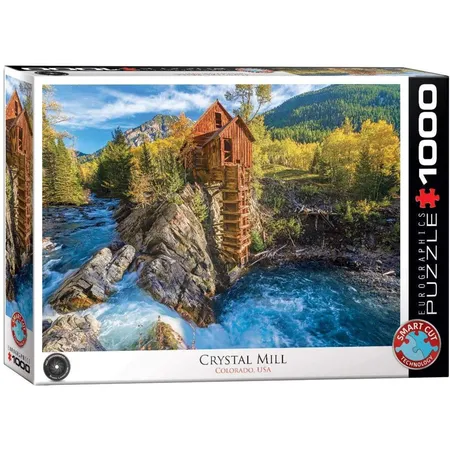 Eurographics Crystal Mill, 1000 Teile