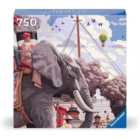 Ravensburger Puzzle - Around the world in 80 days, 750 Teile