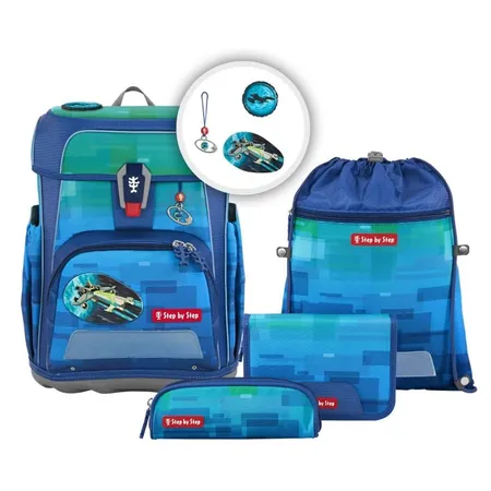 Step by Step CLOUD OCEAN Schulranzen-Set 