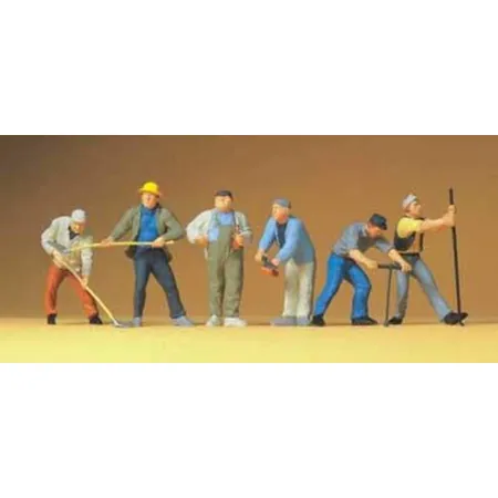 Preiser 65331 1:43 Bauarbeiter
