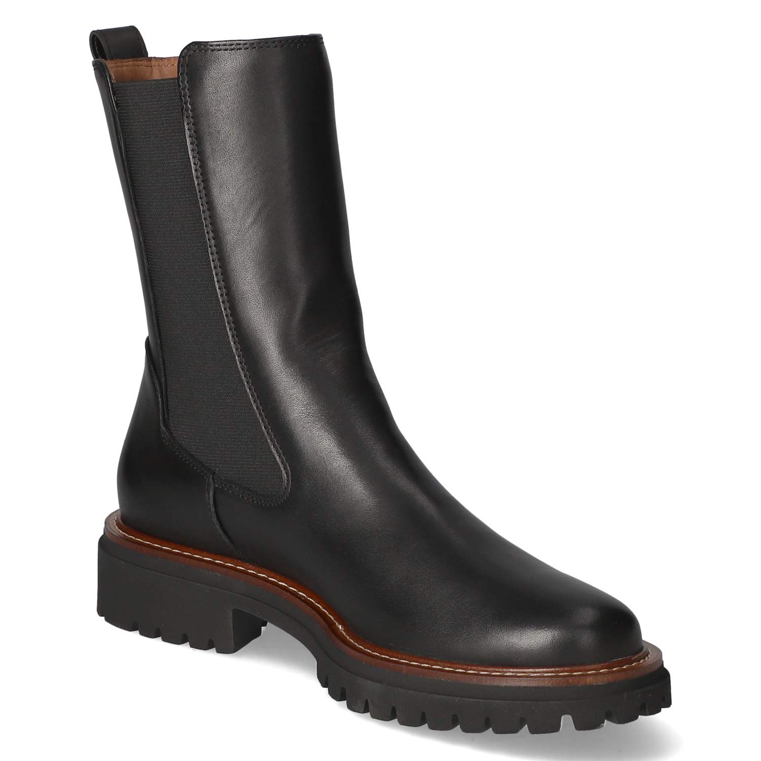 Paul Green Stiefeletten - schwarz