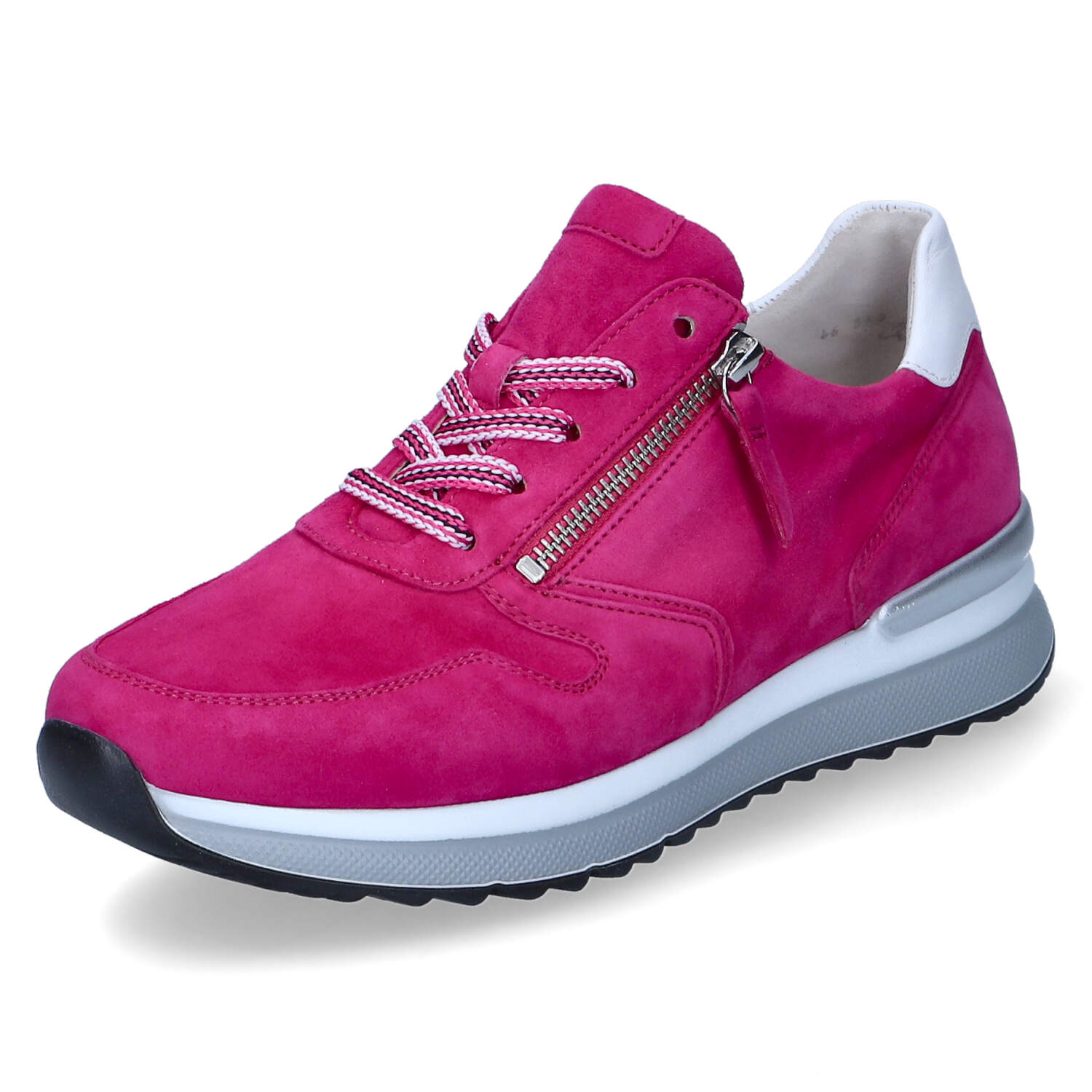 Gabor Low Sneaker - pink/weiss