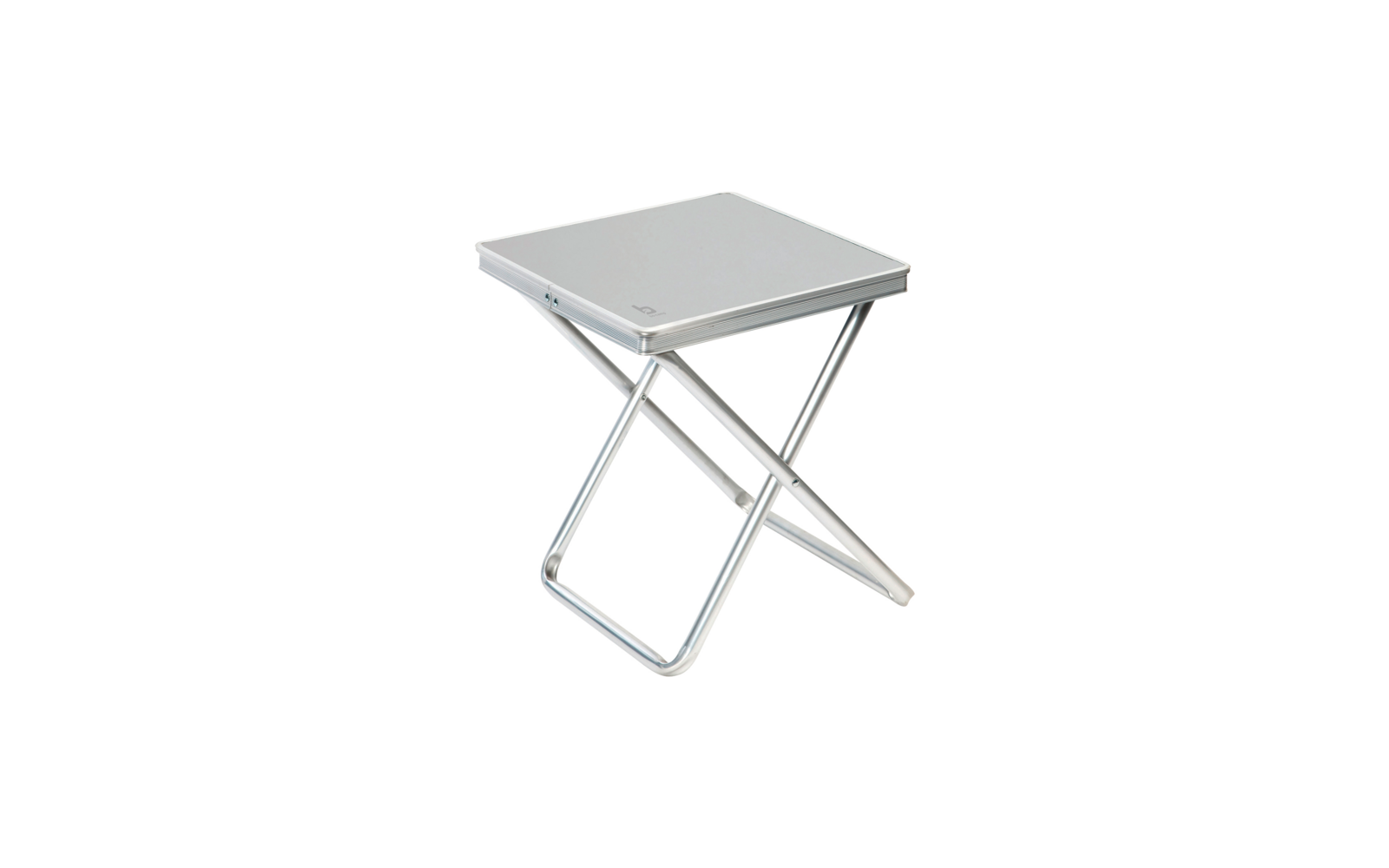 Bo-Camp Hocker mit Tischplattenaufsatz Grau