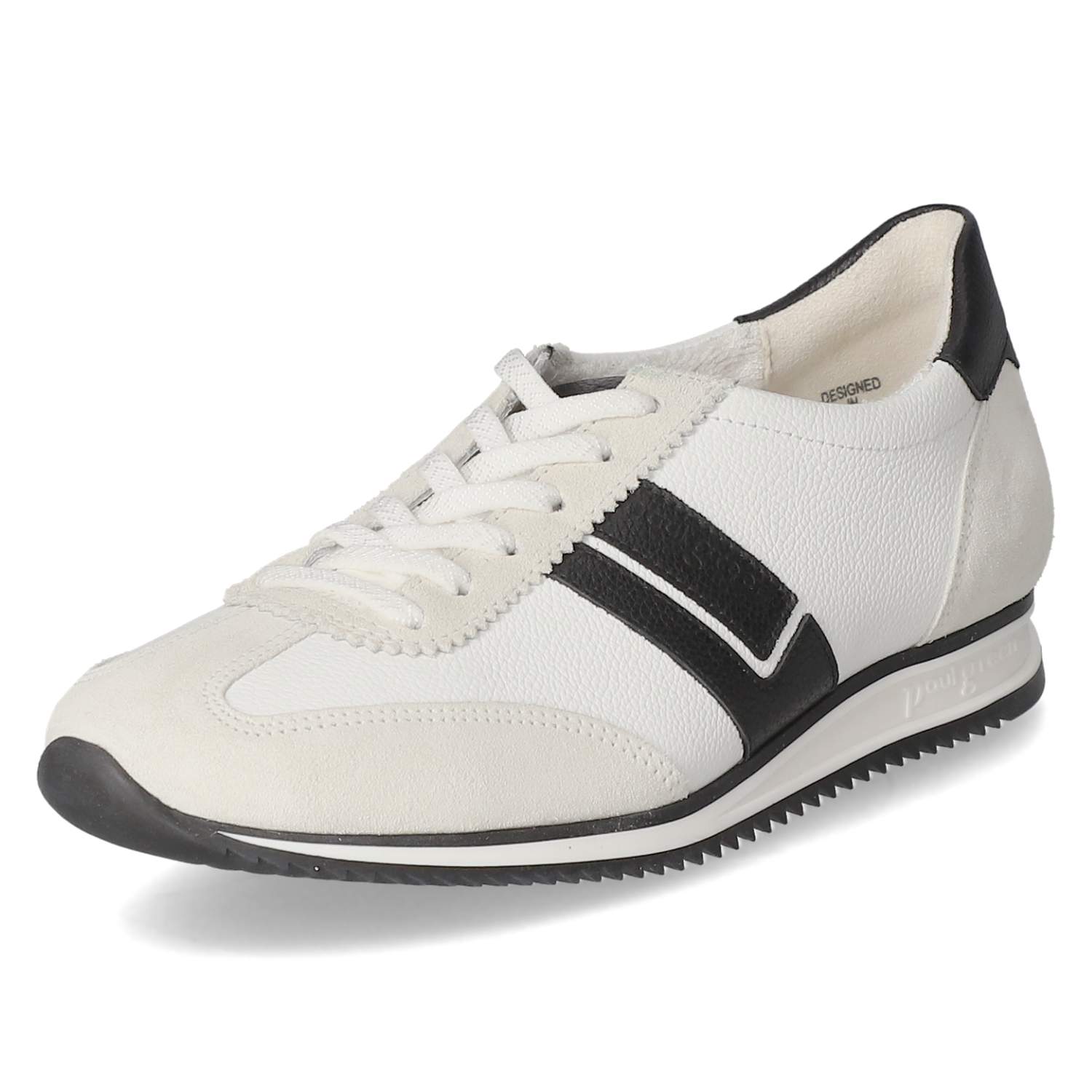 Paul Green Low Sneaker - milk/white/black