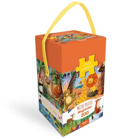 Auzou Mein Puzzle - Magischer Zoo, 54 Teile