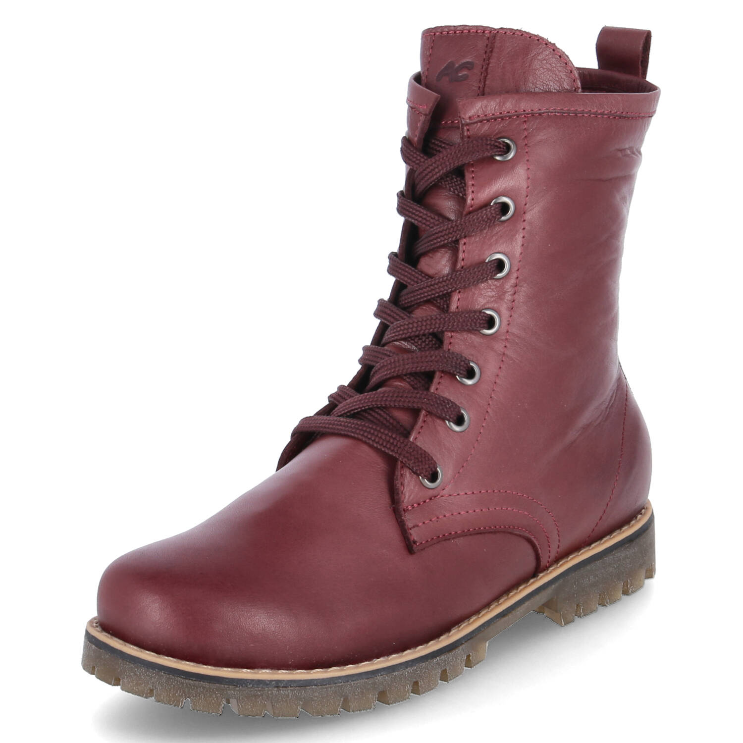Andrea Conti Schnürstiefeletten - burgund